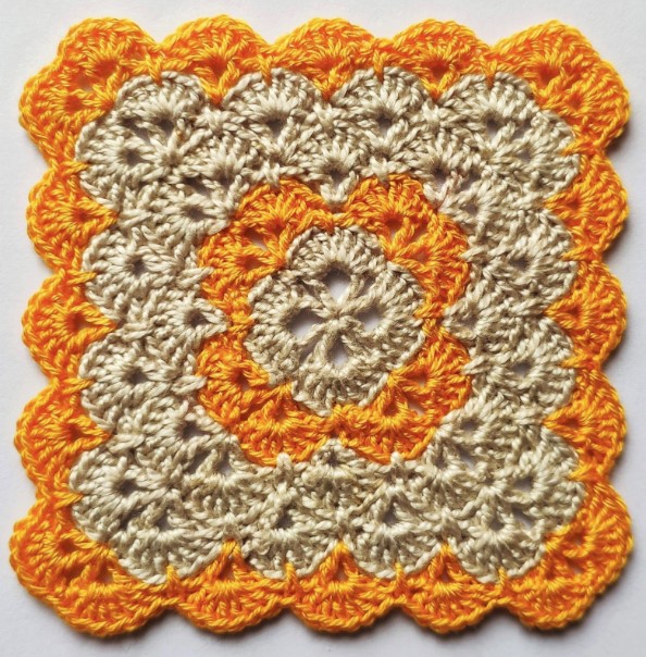 Tutorial Mattonella Granny Square A Ventagli