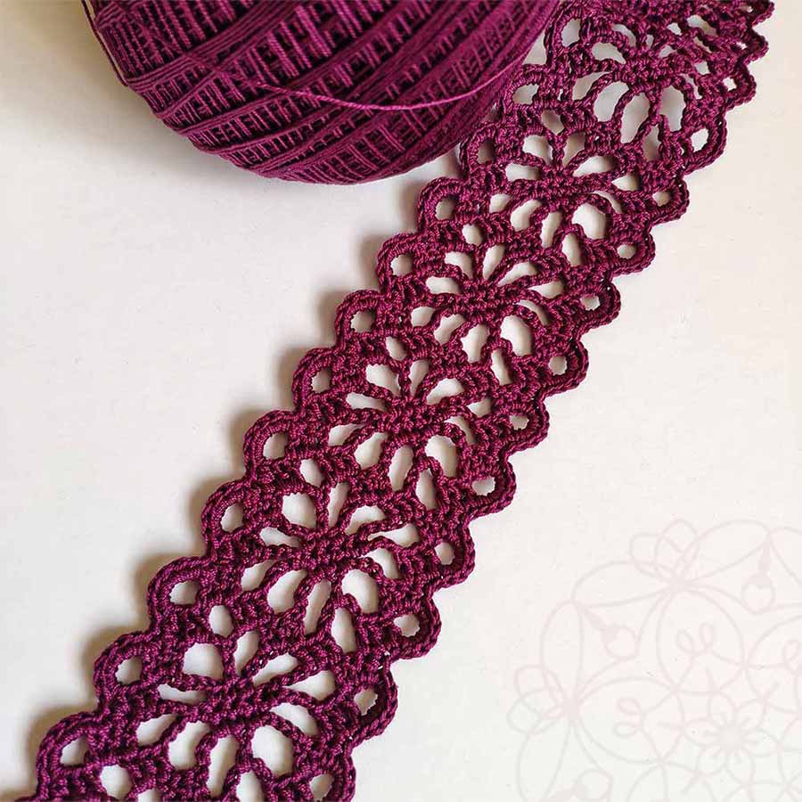 Come Fare il Tramezzo Violetta a Uncinetto