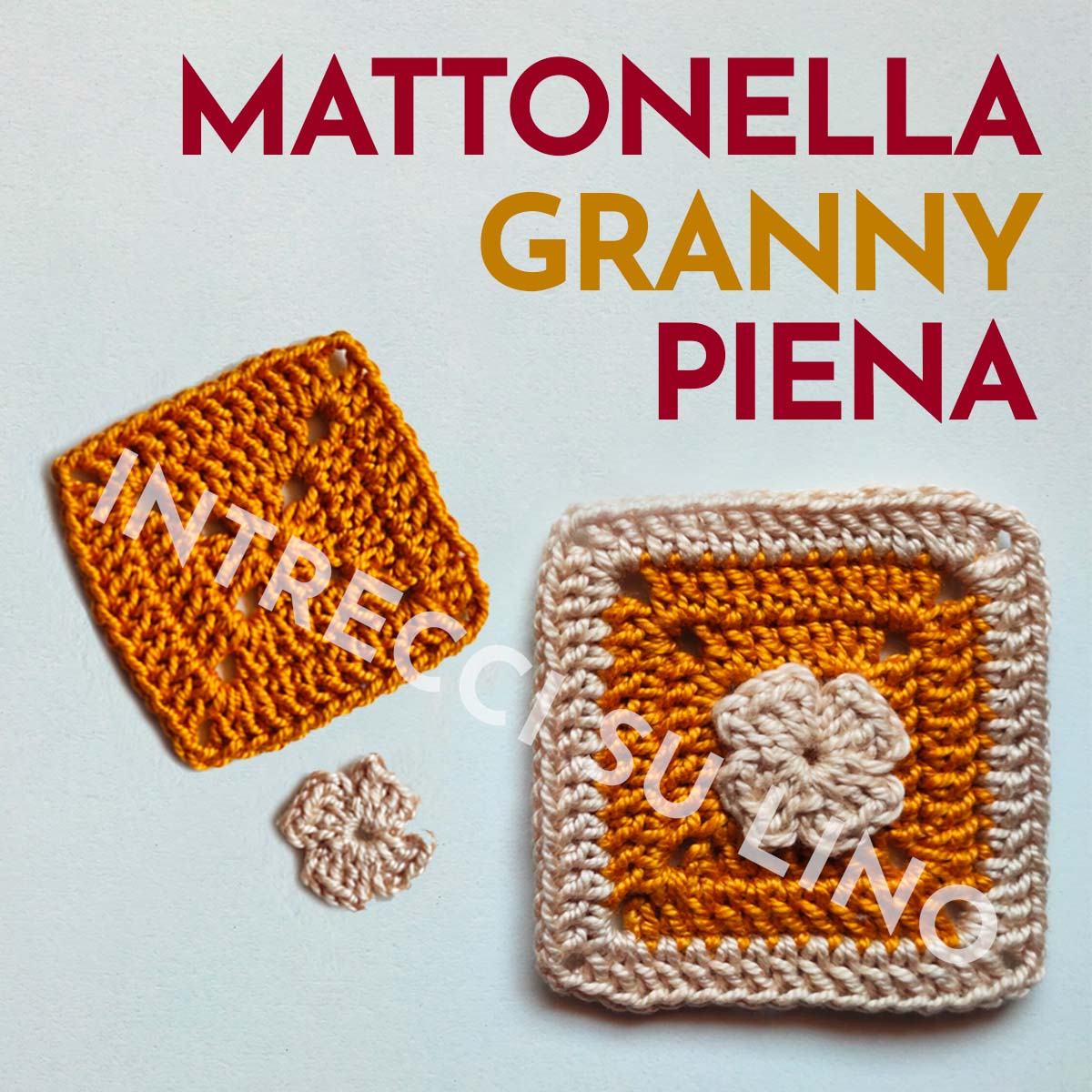 Video Tutorial della Mattonella Granny Piena ad Uncinetto